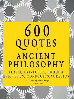 cover image of 600 quotes of Ancient Philosophy
